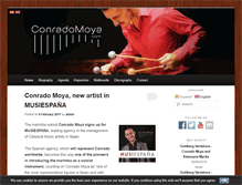 Tablet Screenshot of conradomoya.com